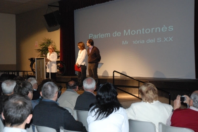 Parlaments durant l'acte de presentació