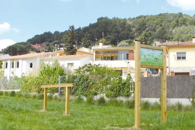 Els aparells duen una explicació dels exercicis que s'hi poden fer