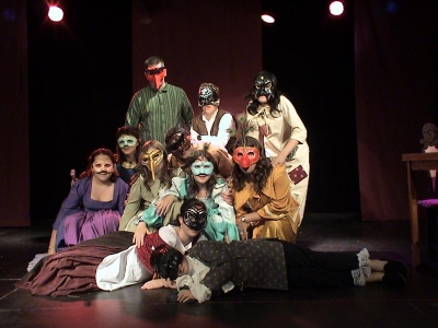 Alumnes de l'Aula Municipal de Teatre