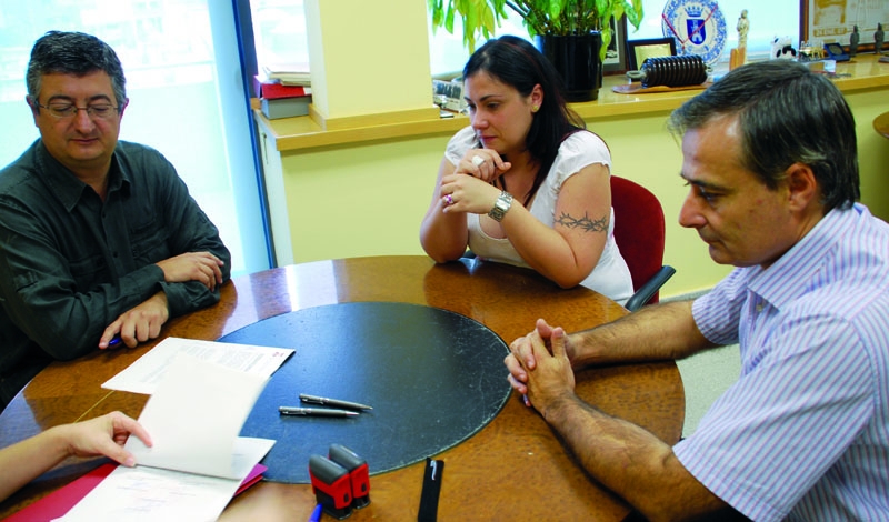 Acte de formalització de la col·laboració entre l'Ajuntament i la UCC