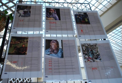 Exposició "Gènere: Per què la pobresa és femenina?" de l'ONG Ajuda en Acció