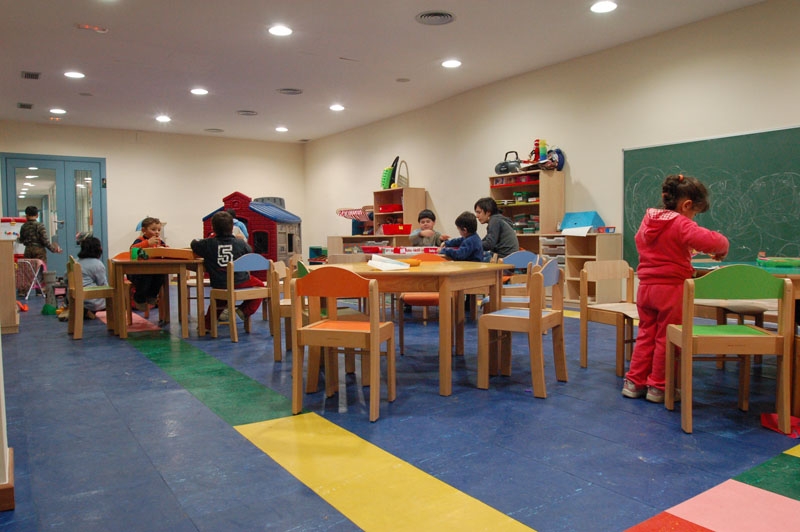 Dependències del nou centre infantil ubicat a Montornès Nord