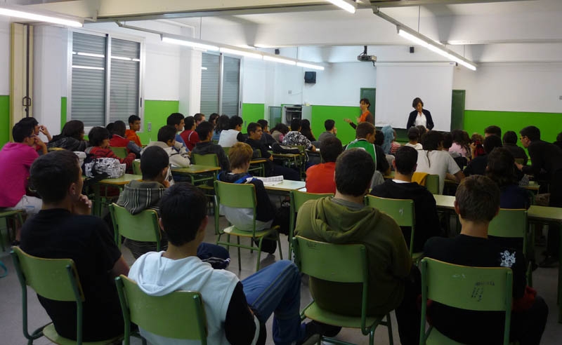 Xerrada als estudiants sobre Programes de Qualificació Professional Inicial (PQPI)