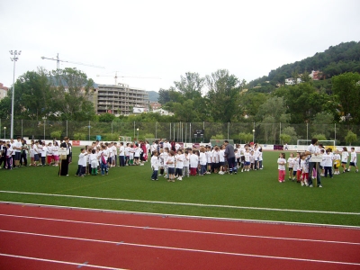 Presentació de les Olimpíades Escolars celebrades l'any 2008