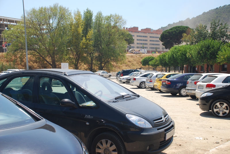 Aparcament de la Zona Esportiva Municipal