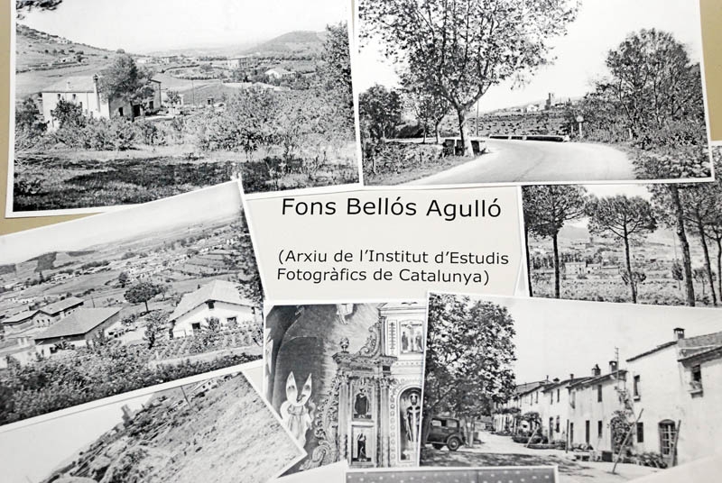 Reproducció d'algunes de les fotografies del fons Bellós