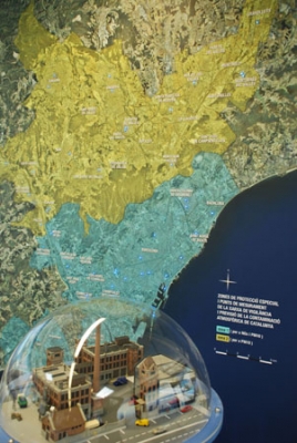 Maqueta sobre les principals fonts emissores de contaminants
