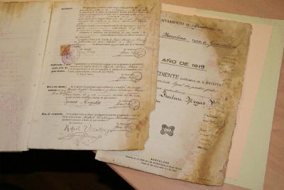 Els documents abans de l'actuació