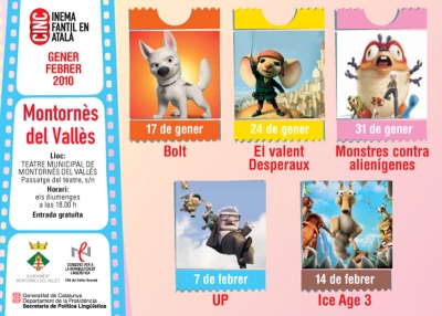 Les pel·lícules programades