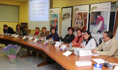 Lectura del manifest del Dia Internacional de la Dona Treballadora