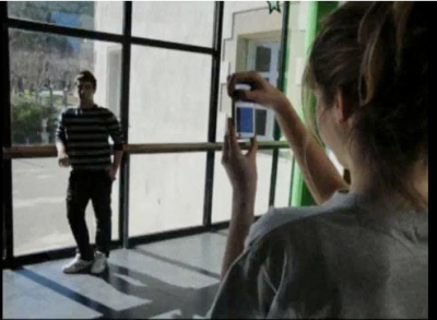 Escena a les instal·lacions de l'IES Vinyes Velles